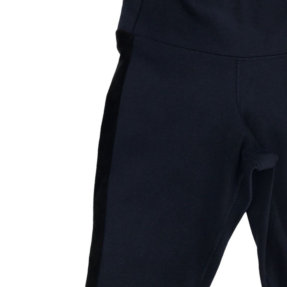Old Navy Women's Blue Elastic Waist Pull On Active Athletic Cropped Leggings M - Picture 2 of 5